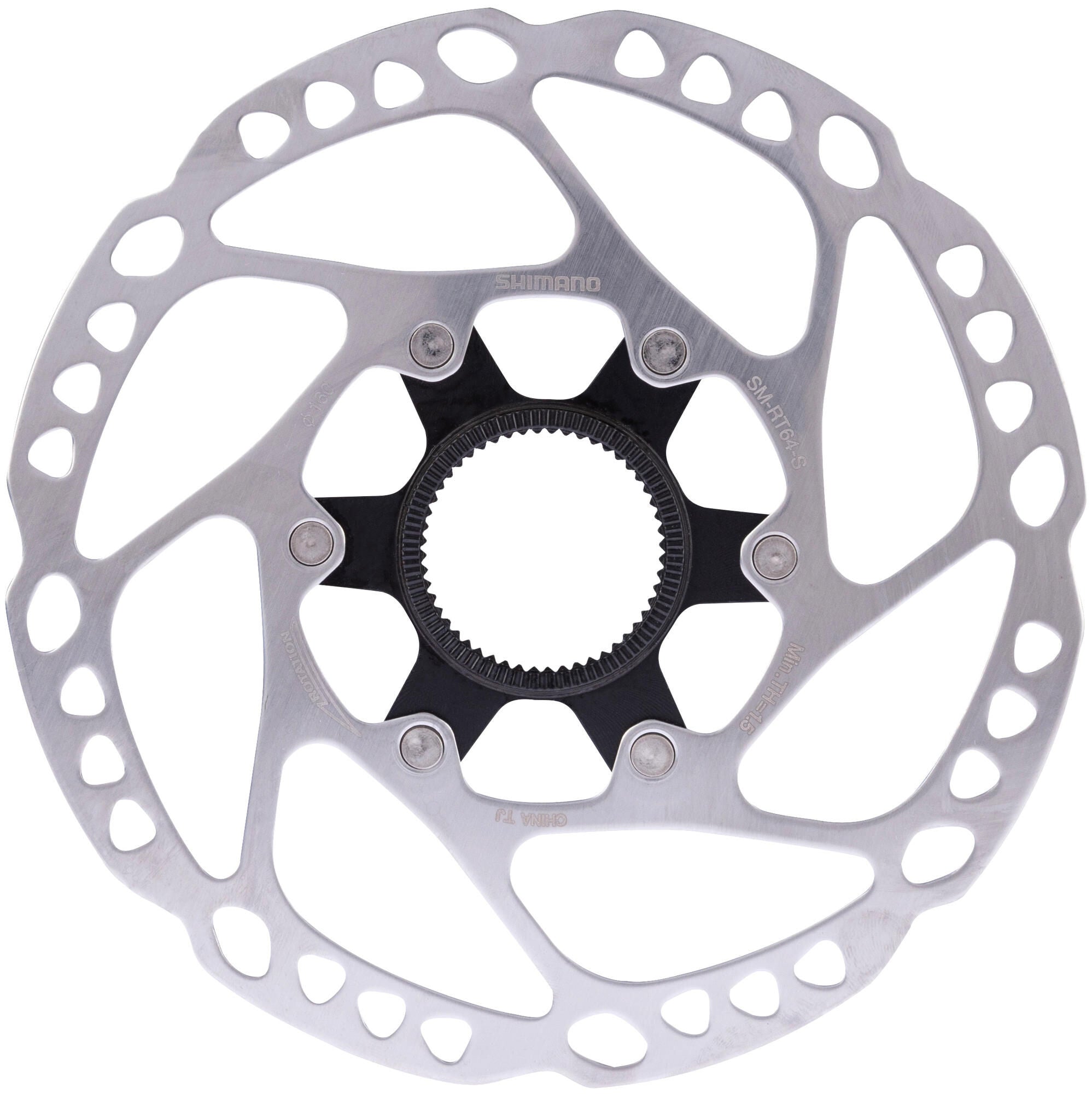 Shimano remschijf deore rt-64mag rotor shim.deore rt-64mag 160mm cl