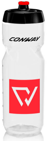 Conway bidon sense grip bottle 800ml grip 800ml clear
