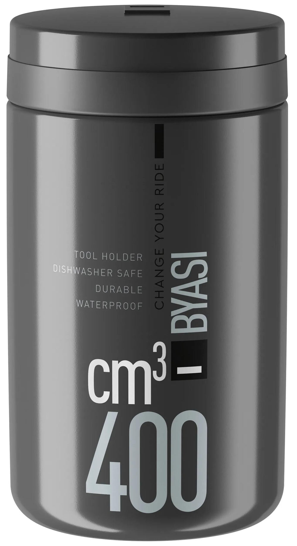 Elite gereedschaps-bidon byasi tool bottle byasi 400cm3 dark grey