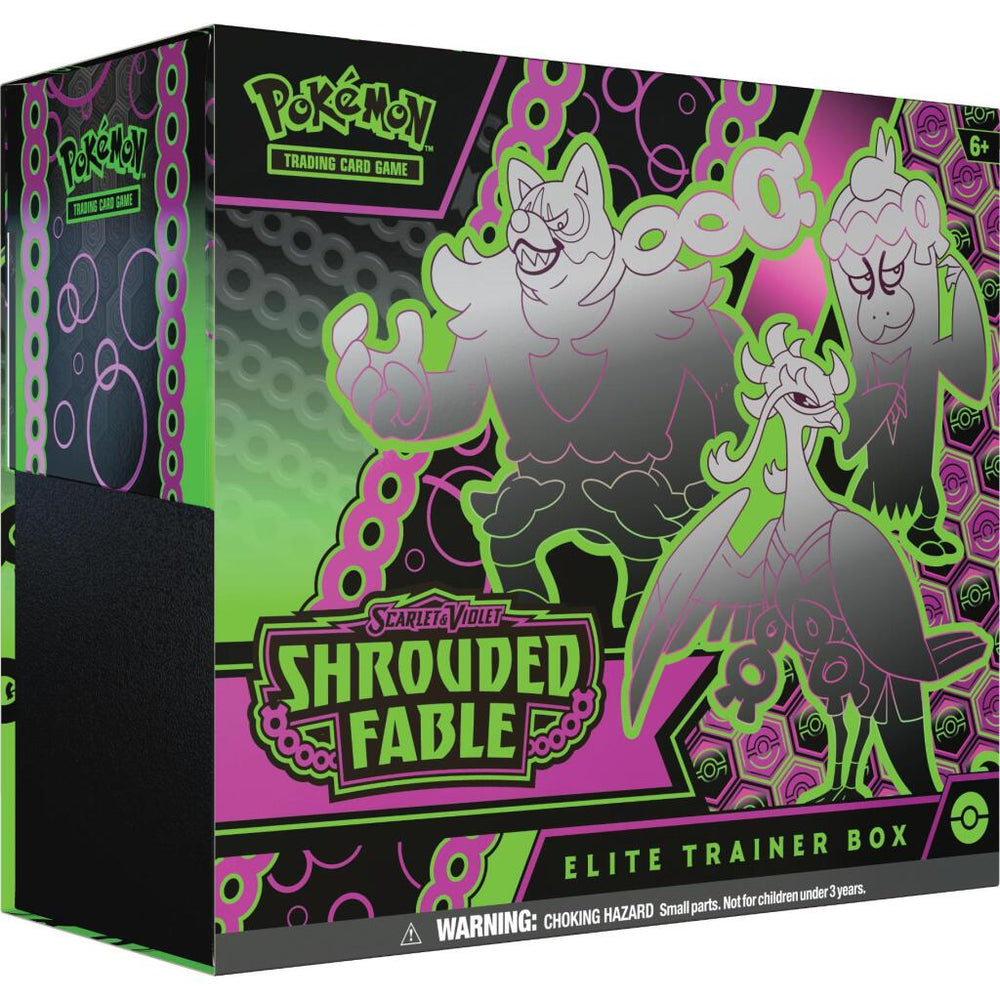 Pokemon pok eacute;mon scarlet violet shrouded fable elite trainer box