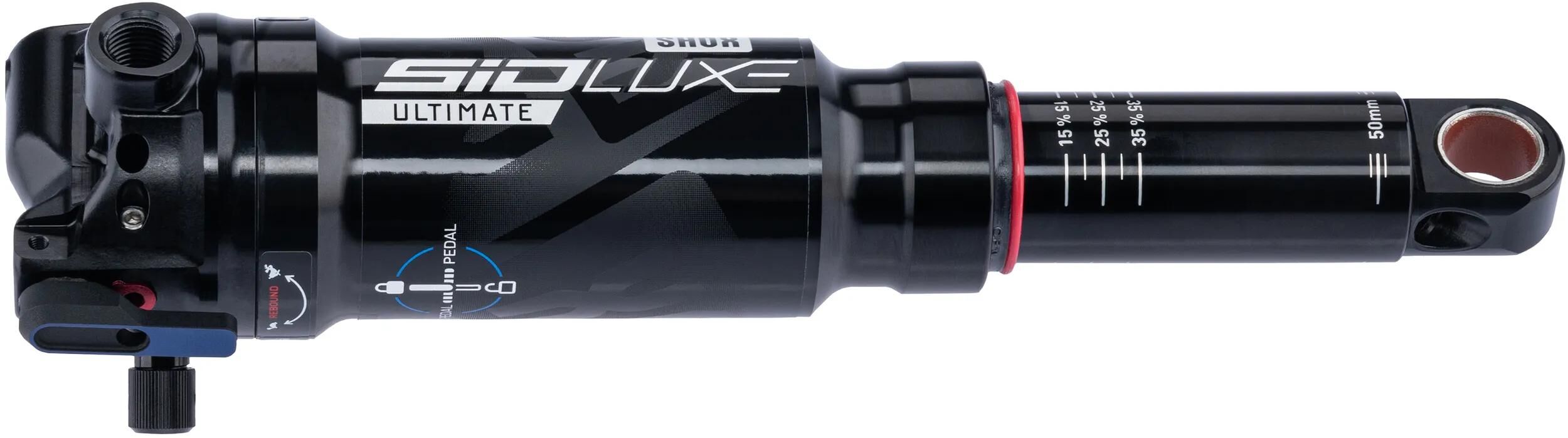 Rockshox federbein sidluxe ultimate 3p rear shock rs sidluxe ult.3p 185 x 50mm