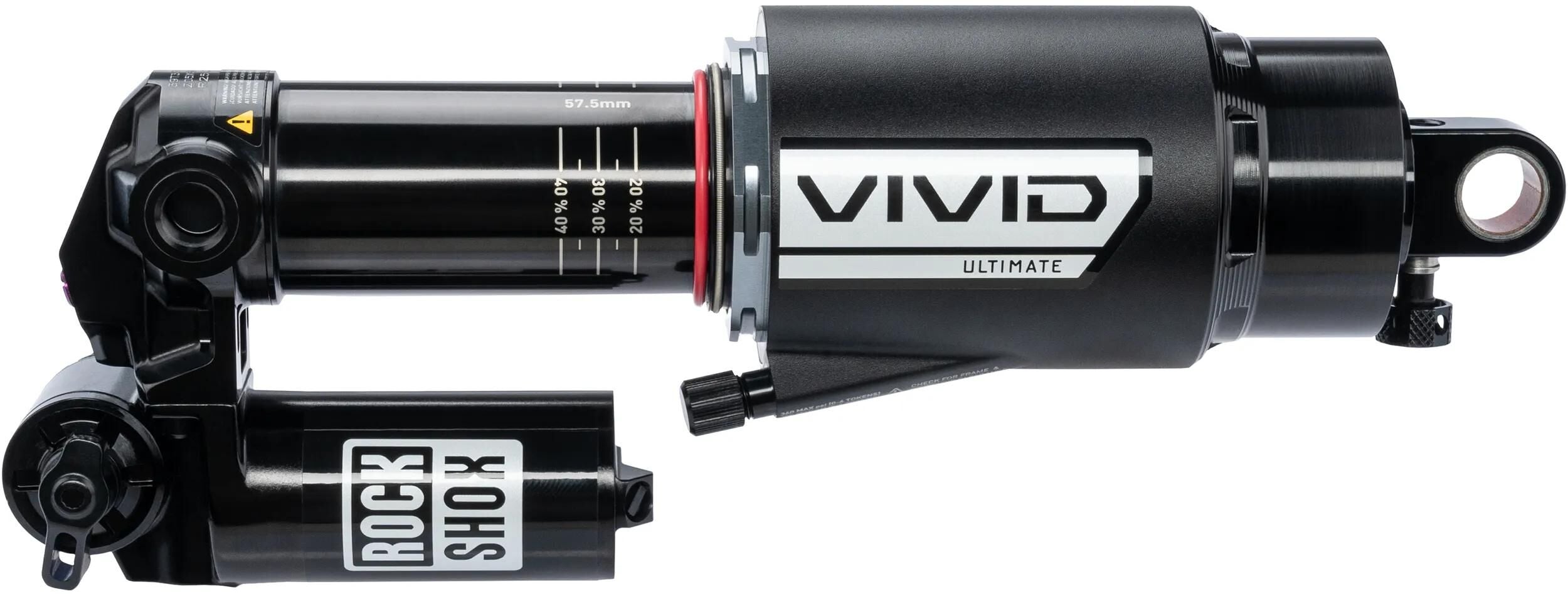 Rockshox federbein vivid ultimate rc2t rear shock rs vivid ult. rc2t 205 x 57,5mm