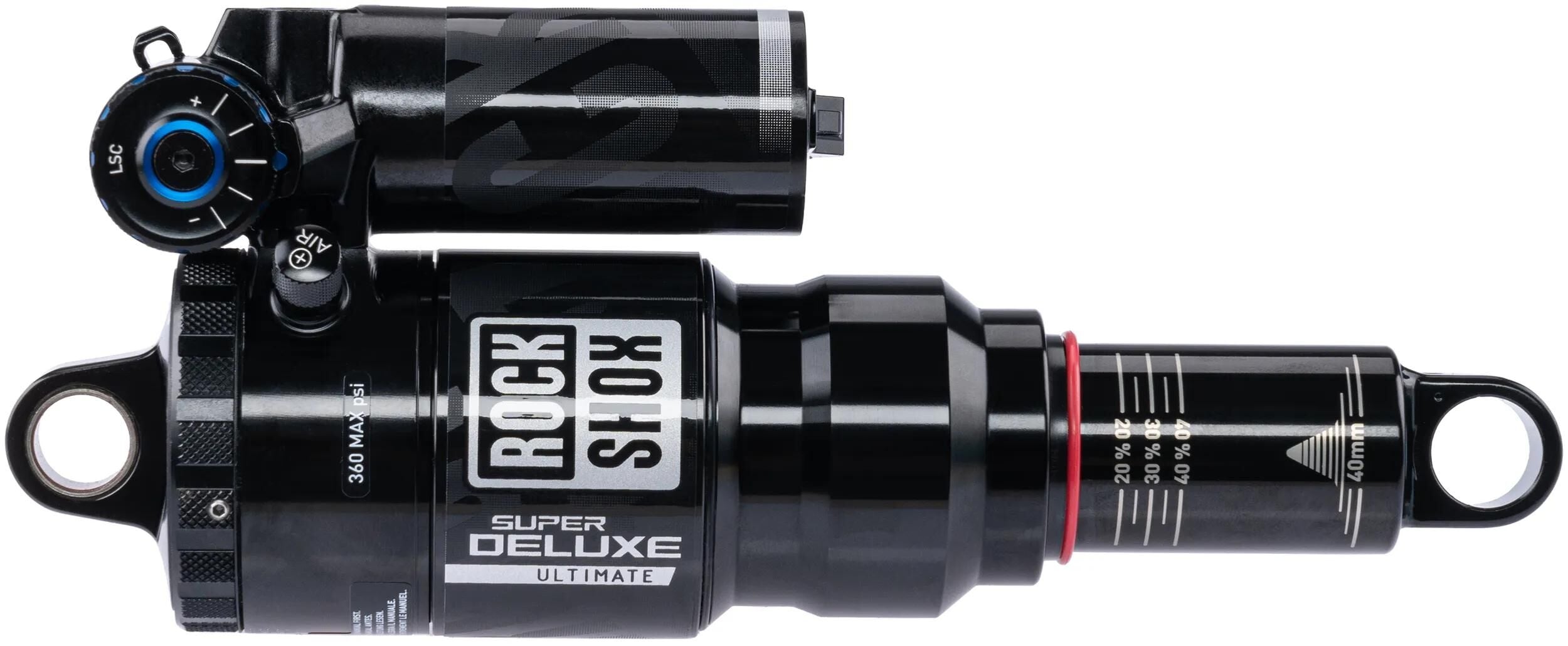 Rockshox federbein super deluxe ultimate rc2t rear shock rs sup.del. ult.rc2t 190x40mm