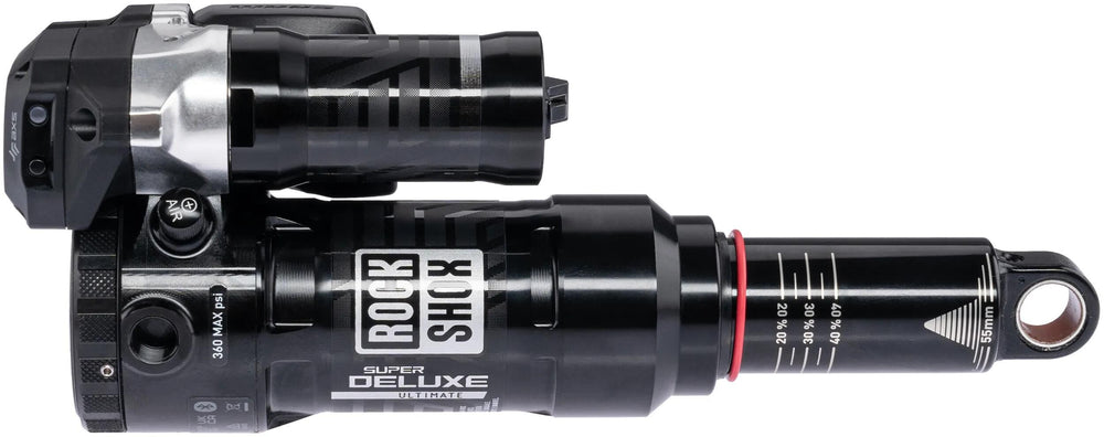 Rockshox federbein super deluxe ultimate flight attendant rear shock rs sup.del. ult.fa 185x55mm