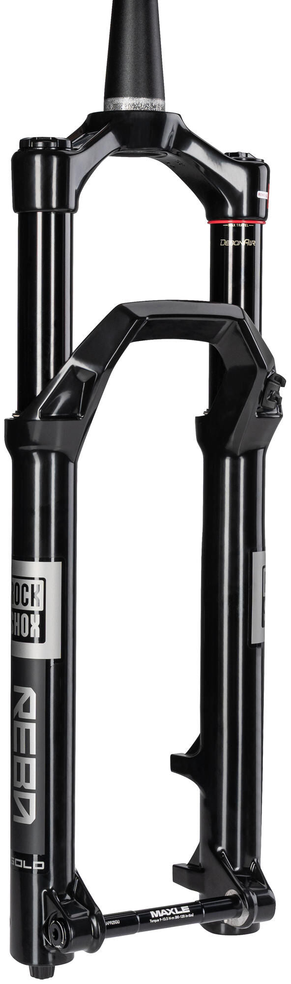 Rockshox federgabel reba gold isolator 3p rs suspension fork reba g 27 130mm 3p crn 44 black