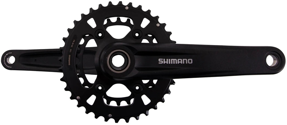 Shimano crankstel fc-mt610-2 und 610-b2 crankset shim.fc-mt610-2 and 610-b2 175mm