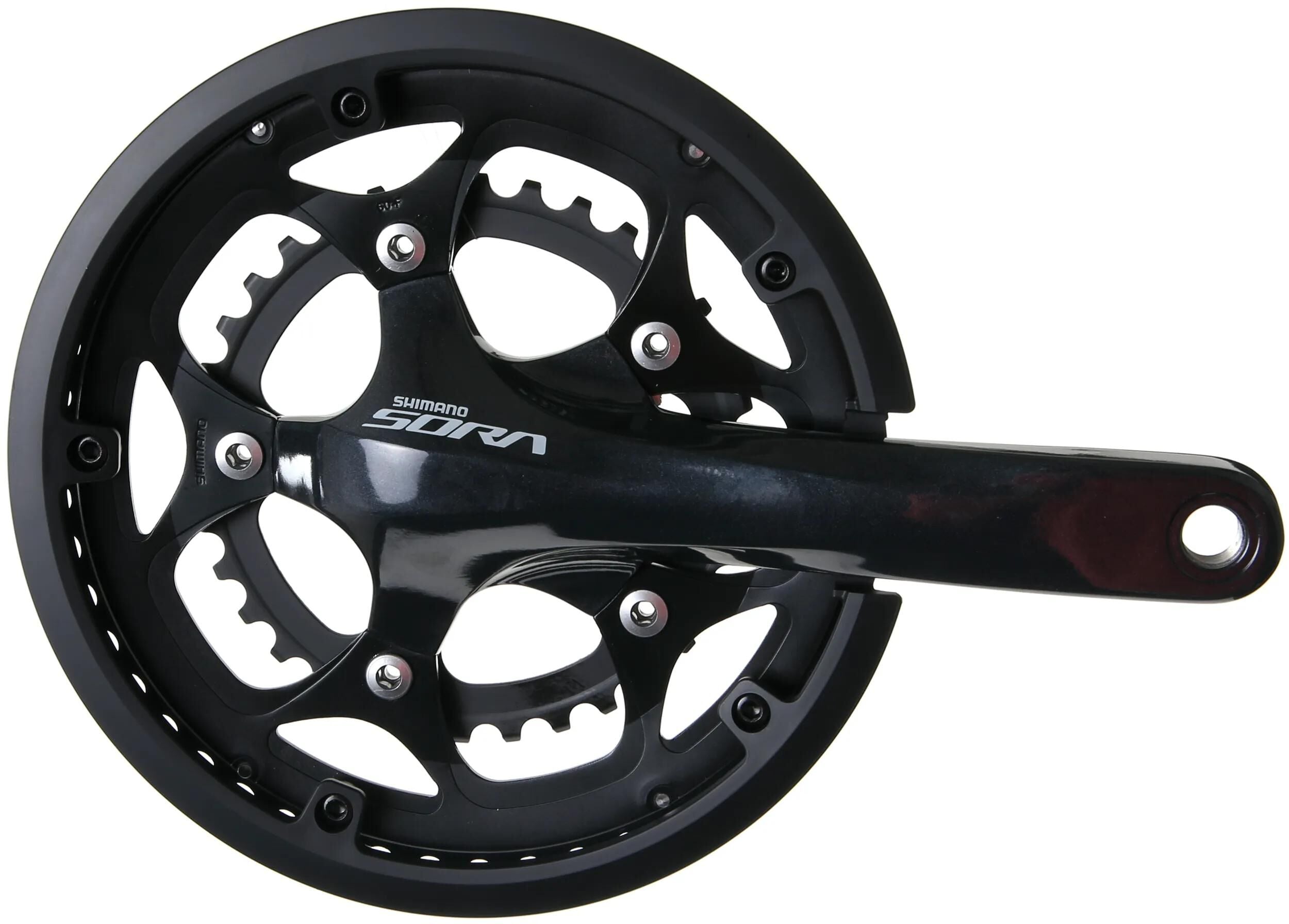 Shimano kettenradgarnitur sora fc-r3000 crankset shi.sora fcr3000 34 50t.175mm ht2 9sp bl.