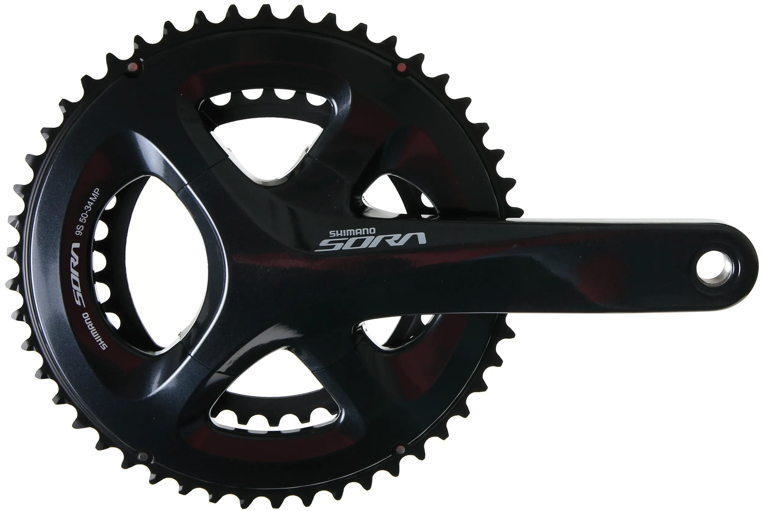 Pédalier 2 x 9 vitesses Shimano Sora FC-R3000 175 50-34 - noir