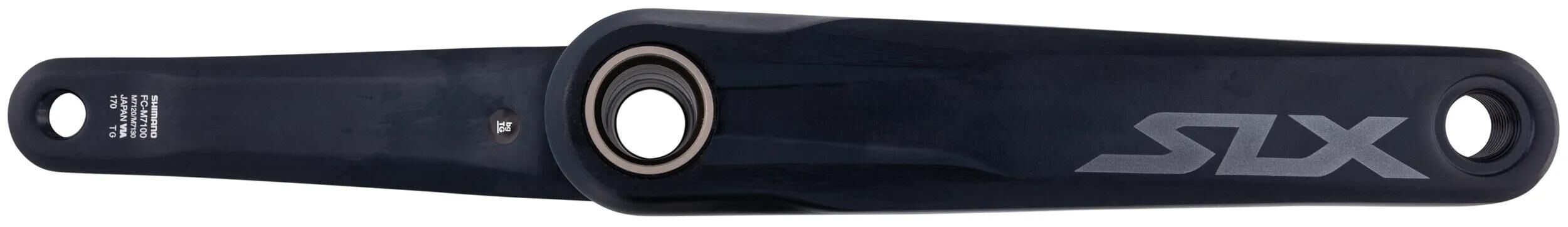 Pédalier 12 vitesses Shimano SLX FC-M7130-1 - 170 mm - noir (sans plateau)