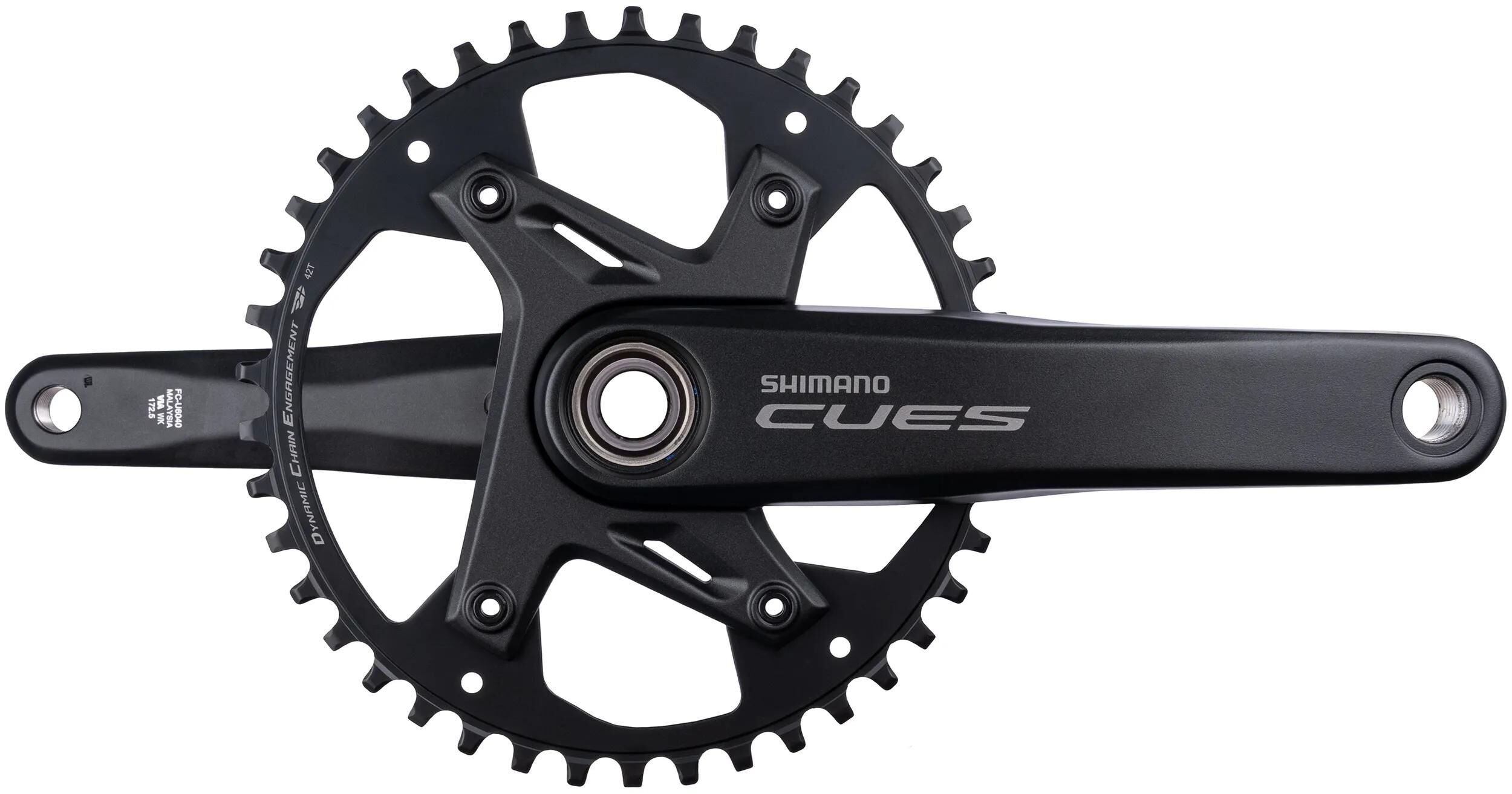Shimano crankstel cues fc-u6040-1 shim.krg u6040-1 42 172.5 sw 9 10 11f ht