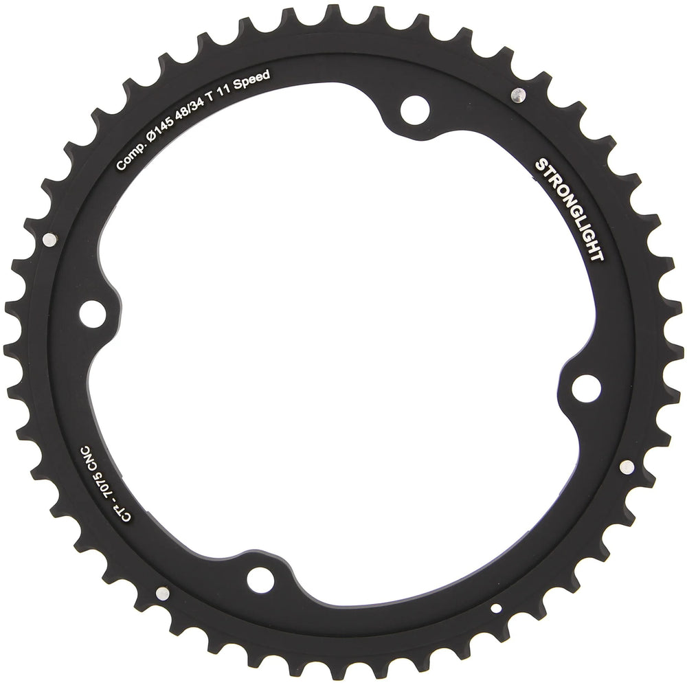 Stronglight kettingblad ct2 chain ring strongl. ct2 48t outer cer.-tefl.coat.