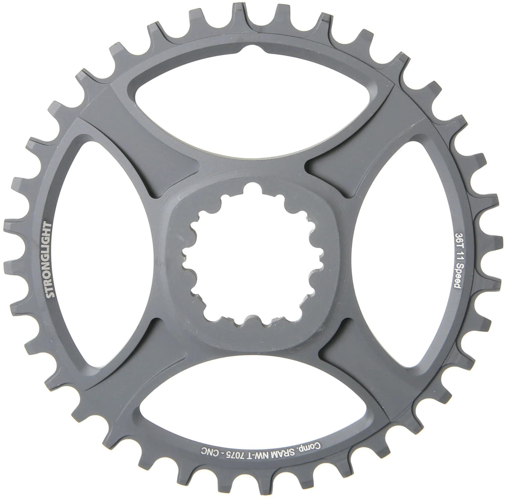 Stronglight kettingblad ht3 chain ring strongl.ht3 36t inner alu black