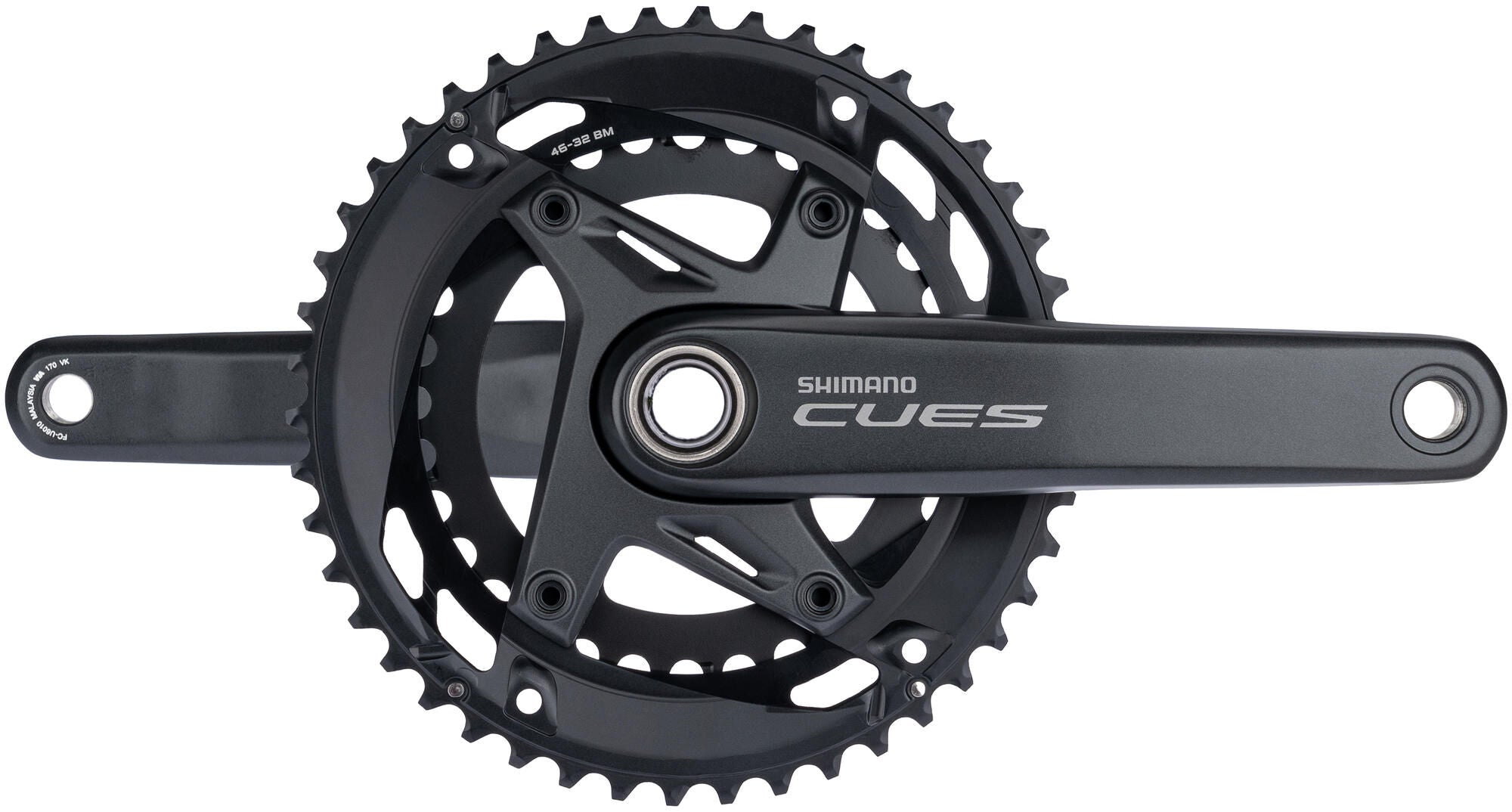 Shimano crankstel cues fc-u6010-2 crankset shim.cues fc-u6010-2 170mm