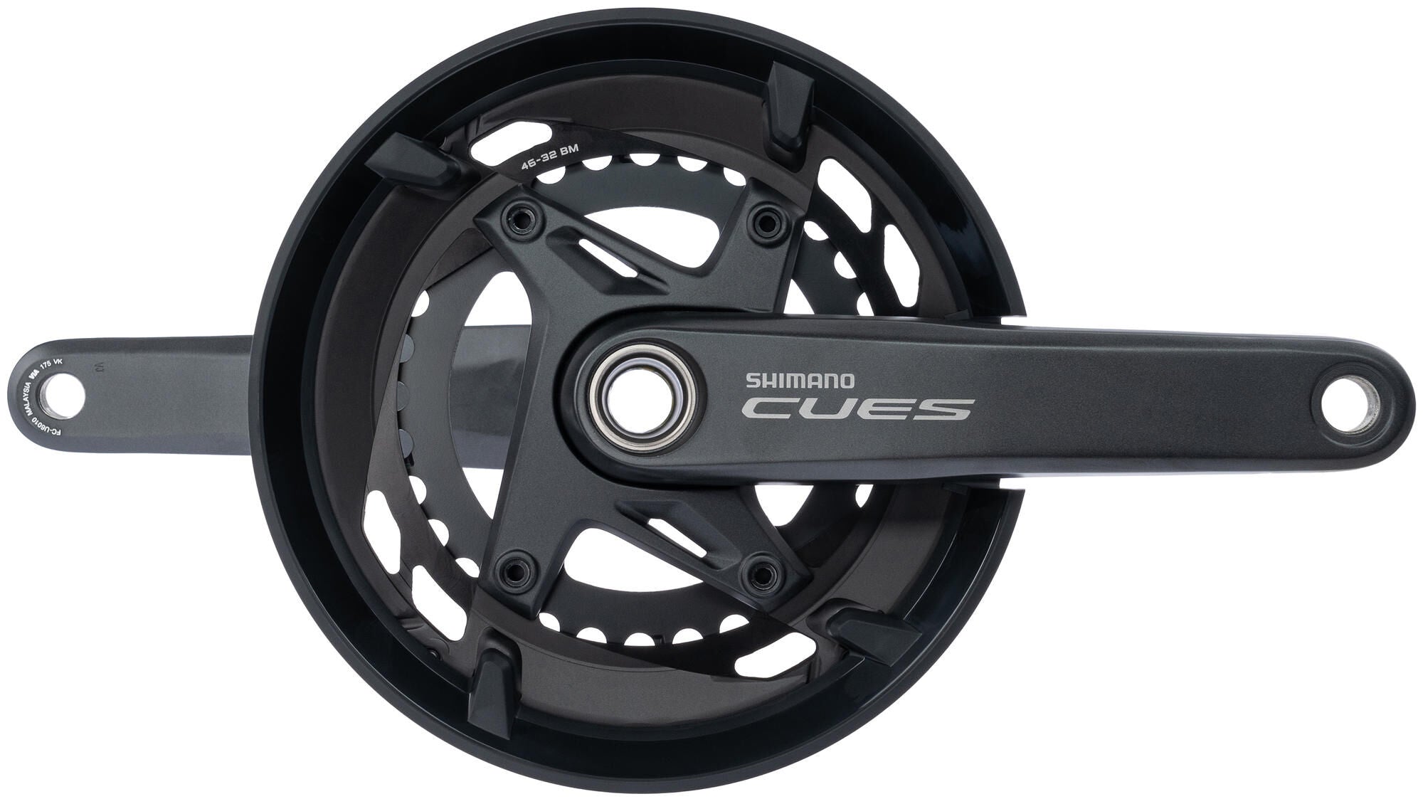 Shimano crankstel cues fc-u6010-2 crankset shim.cues fc-u6010-2 175mm with cgr