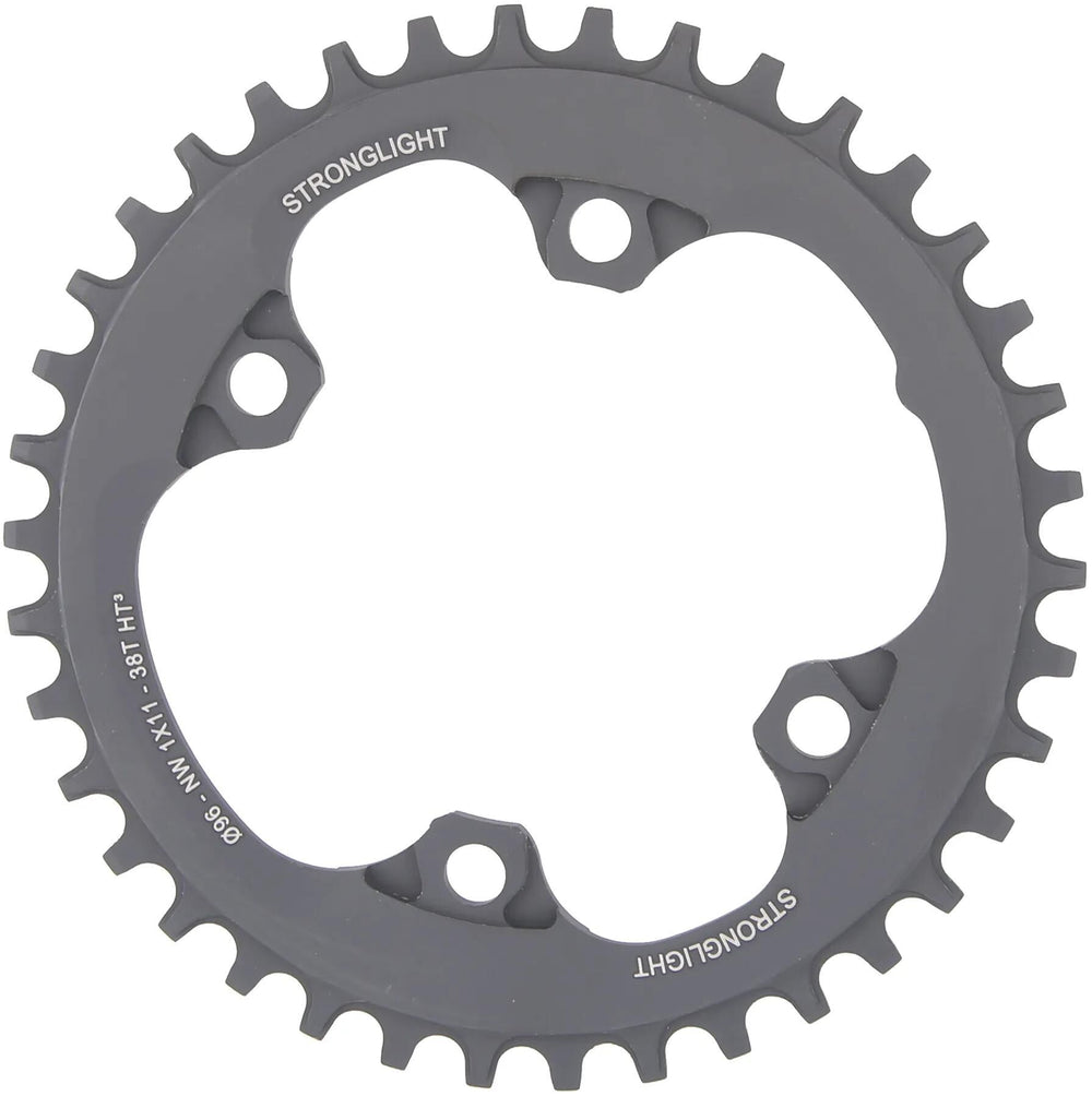 Stronglight kettingblad ht3 chain ring strongl. ht3 38t alu black