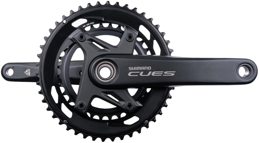Shimano kettenradgarnitur cues fc-u6040-2 shim.krg u6040-2 46 32 170 sw 9 10f ht