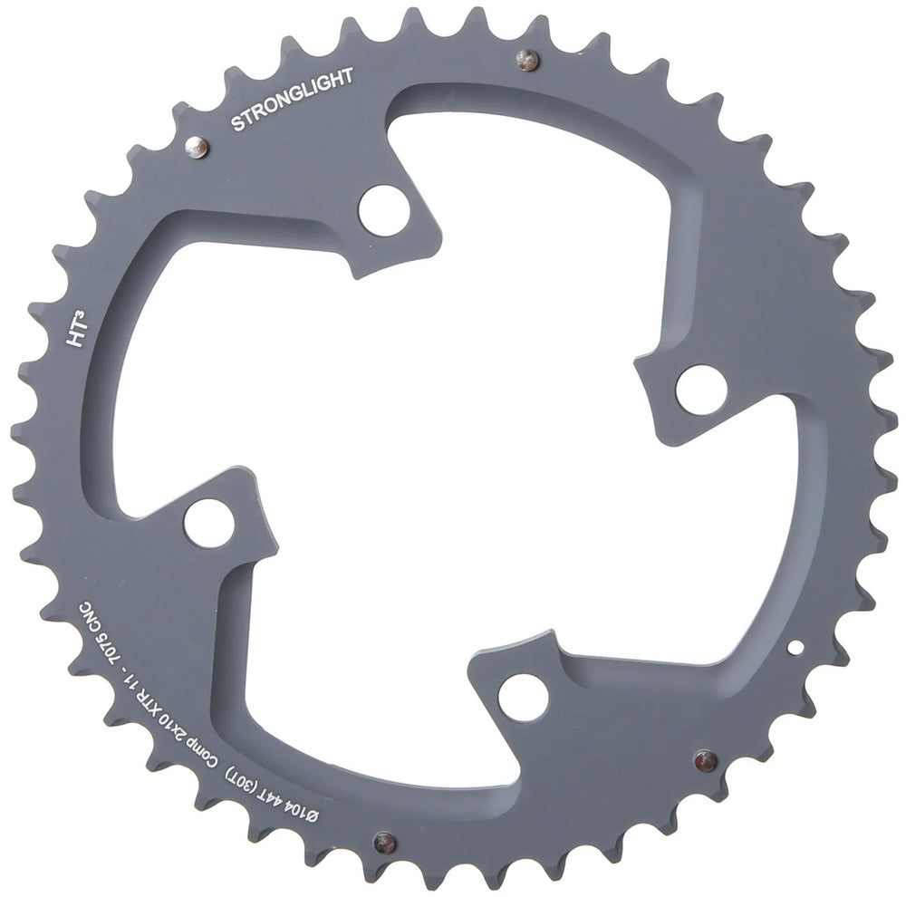 Stronglight kettingblad ht3 chain ring strongl. ht3 44t outer alu black