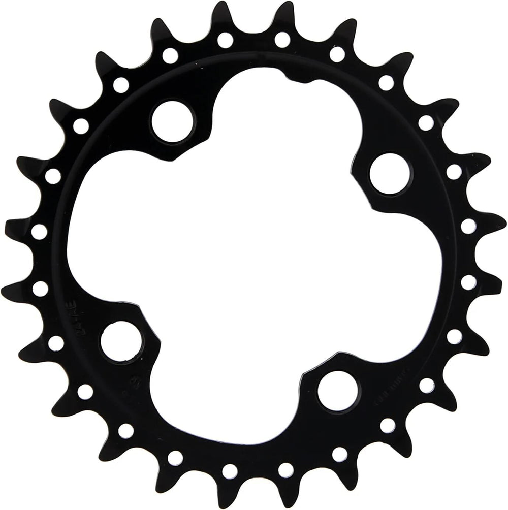 Shimano kettingblad slx chain ring shim. slx 24t.ae 4-arm,64mm sil.