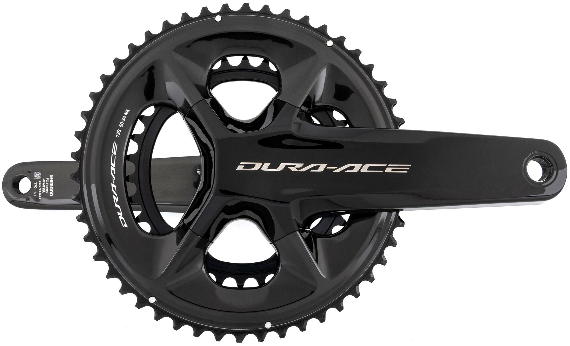 Shimano crankstel dura ace fc-r9200 crankset shim.dura ace fc-r9200 34 50t 170mm