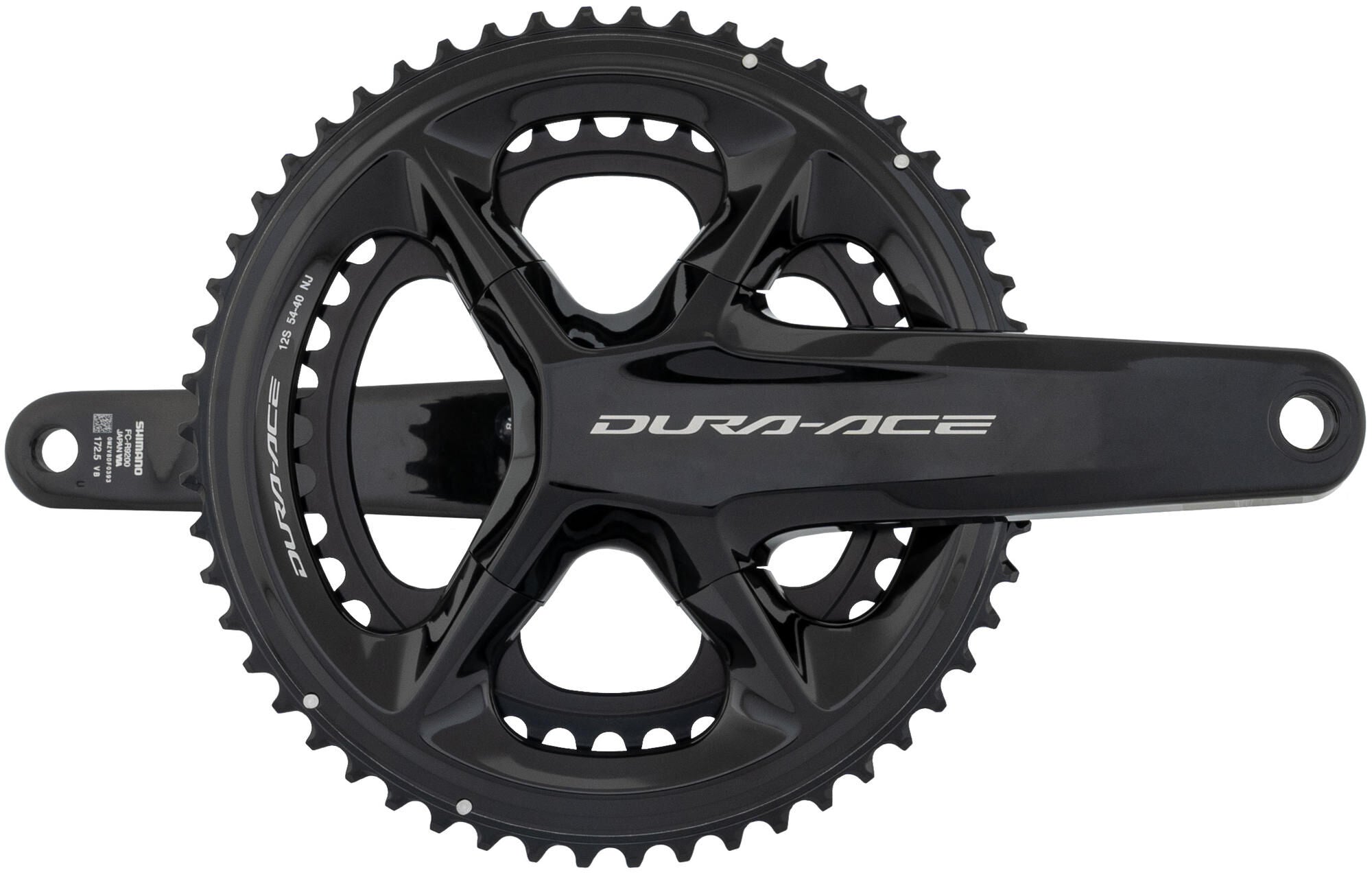 Shimano crankstel dura ace fc-r9200 crankset shim.dura ace fc-r9200 40 54t 172,5mm