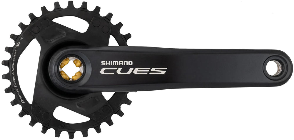 Shimano crankstel cues fc-u4000-1 shim.krg u4000-1 30z 175 sw 9 10 11f 4k