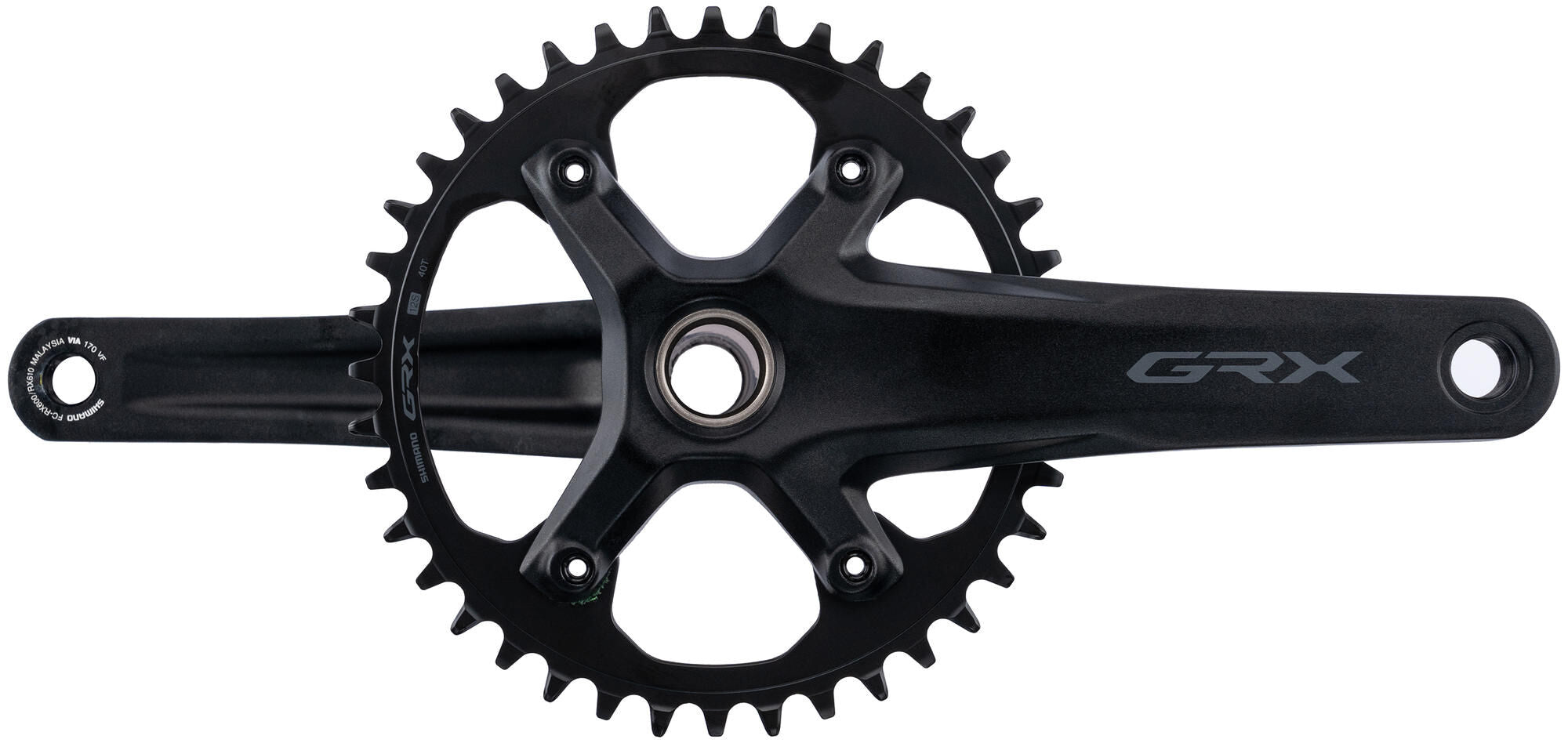 Shimano crankstel grx fc-rx610 crankset shim.grx fc-rx610 40t 170mm