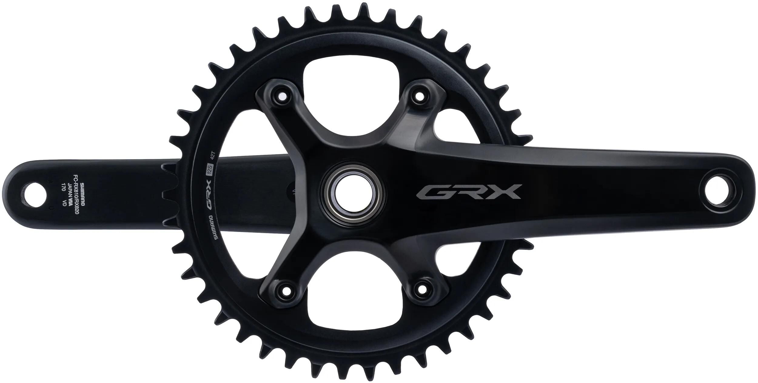 Shimano kettenradgarnitur grx fc-rx820 shim.krg grx fcrx8201 42 170 sw 12f ht2
