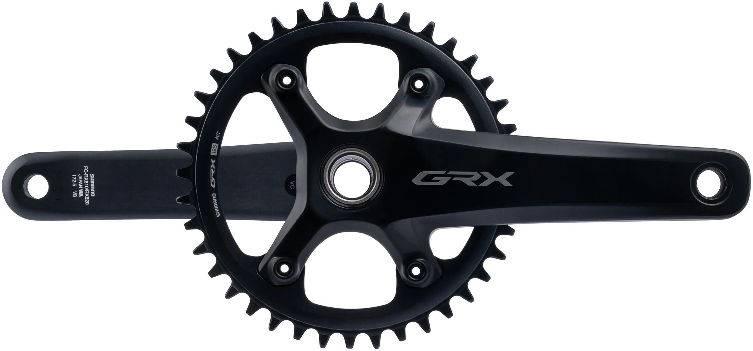 Shimano kettenradgarnitur grx fc-rx820 shim.krg grx fcrx8201 40 172.5 sw 12f ht2