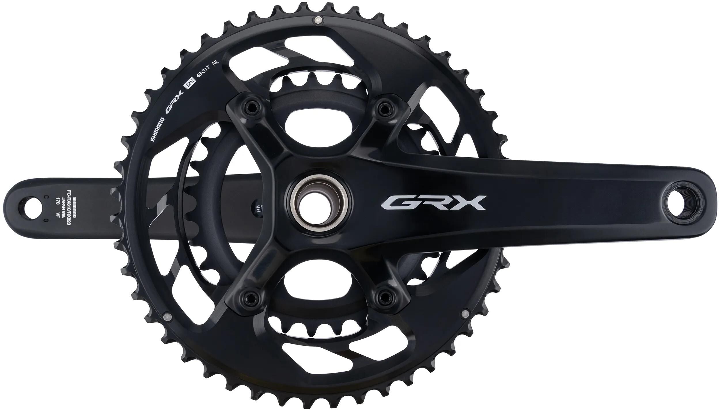 Shimano grx fc-rx820 2x12-speed crank 48 31