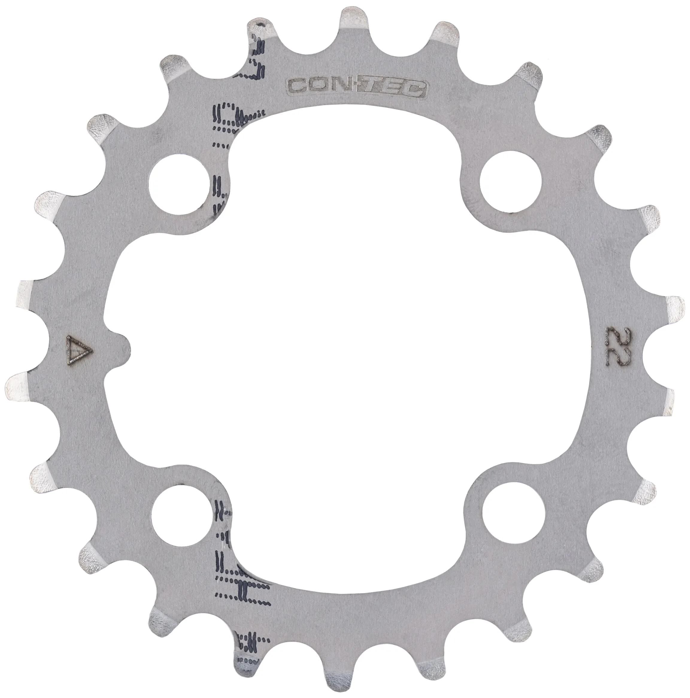 Contec kettenblatt c.drive ct chain ring c.drive 22t 64mm silver
