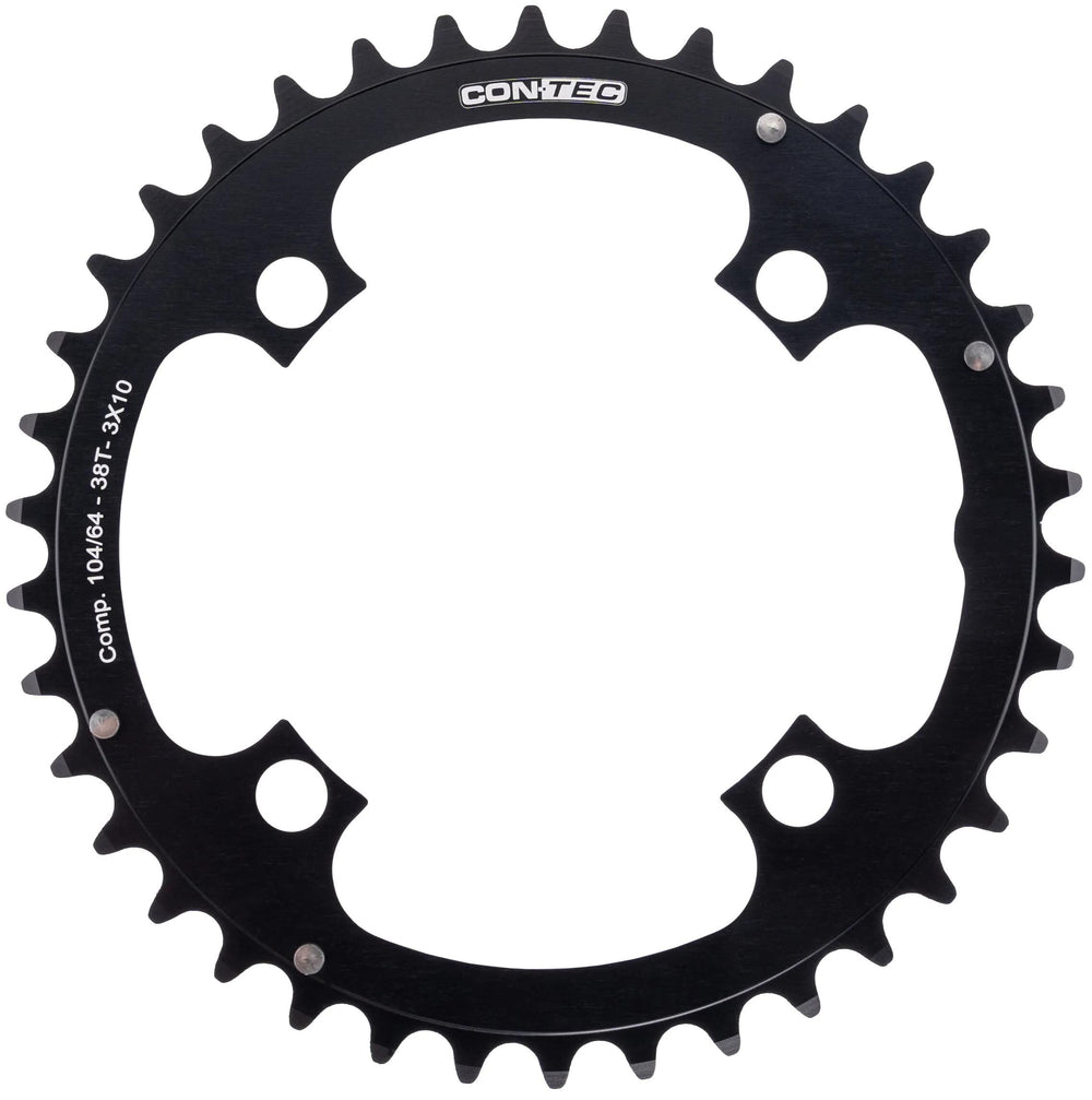 Contec kettenblatt c.drive ct chainring c.drive 104mm 38 t. 4-arm symm.