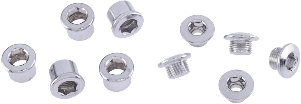 Contec kettenblattschraube c.nut ct chain ring screw c-nut for 2sp cranks 5pcs.