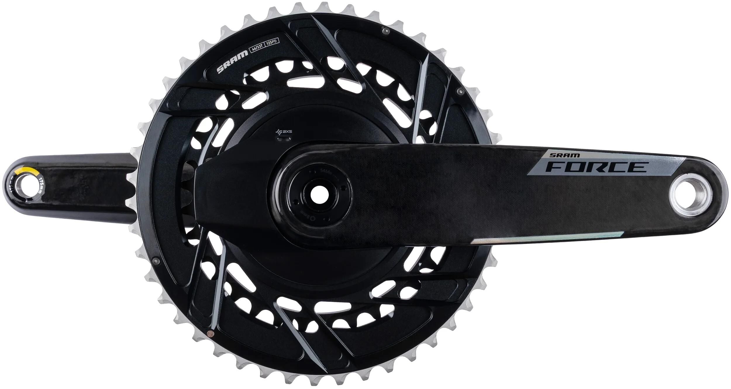 Sram crankstel force axs e1 krg pm force e1 46 33 175 mm dub