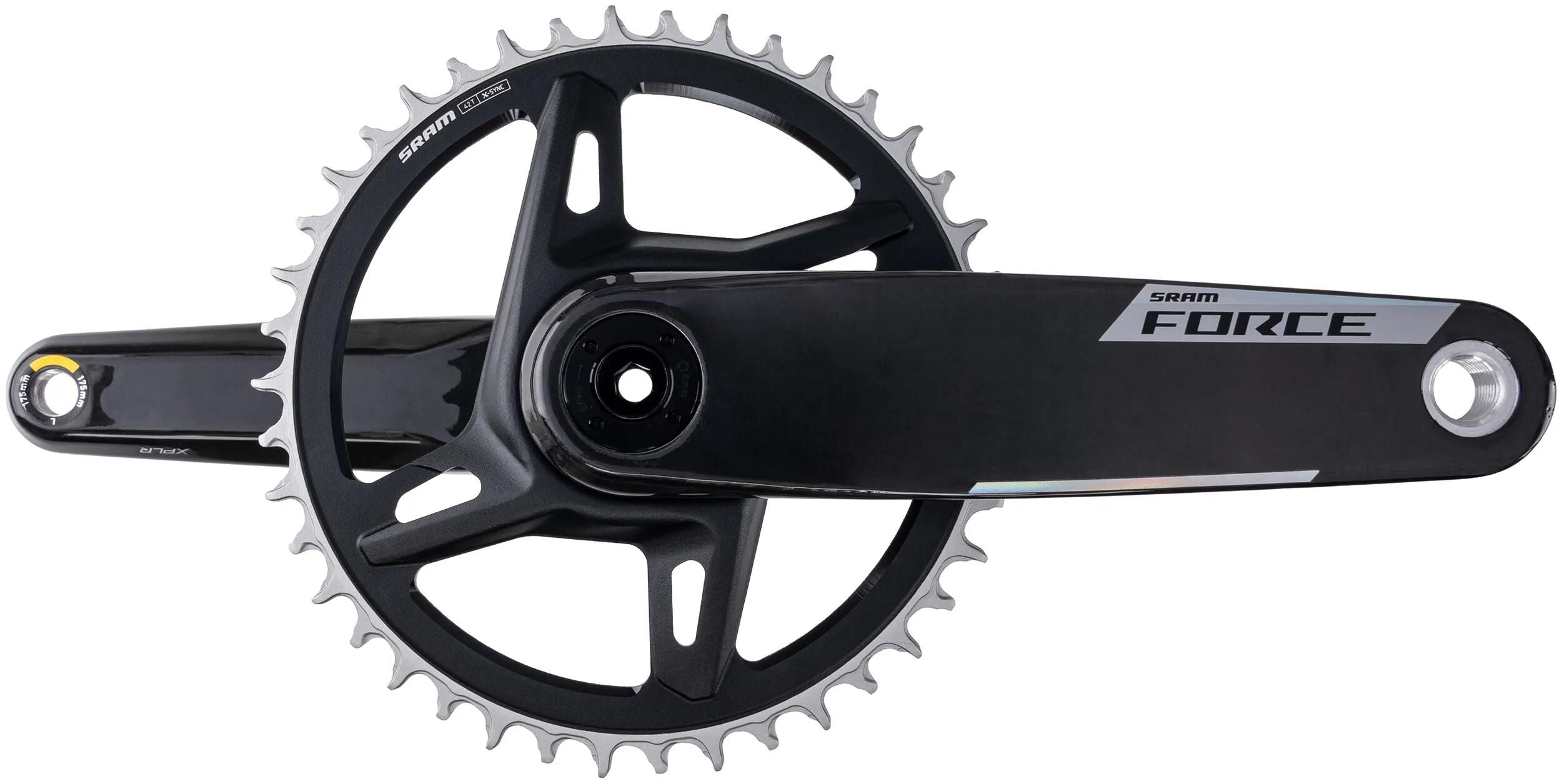 Sram kettenradgarnitur force 1 xplr e1 krg force xplr e1 42z 175mm wide dub