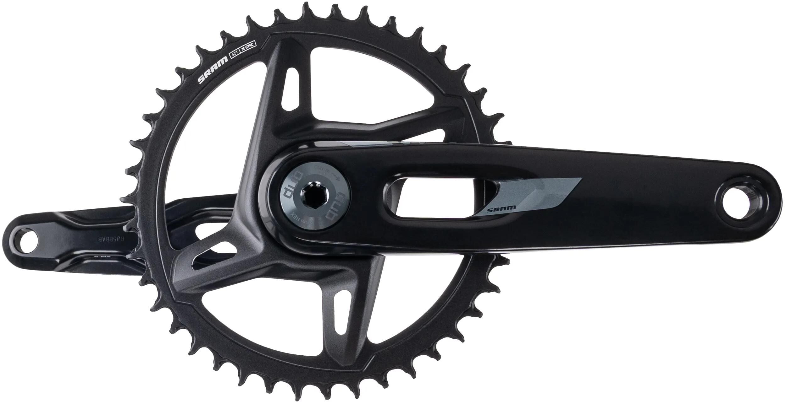 Sram crankstel rival 1 xplr axs e1 krg pm rival xplr e1 42z 170mm wide dub