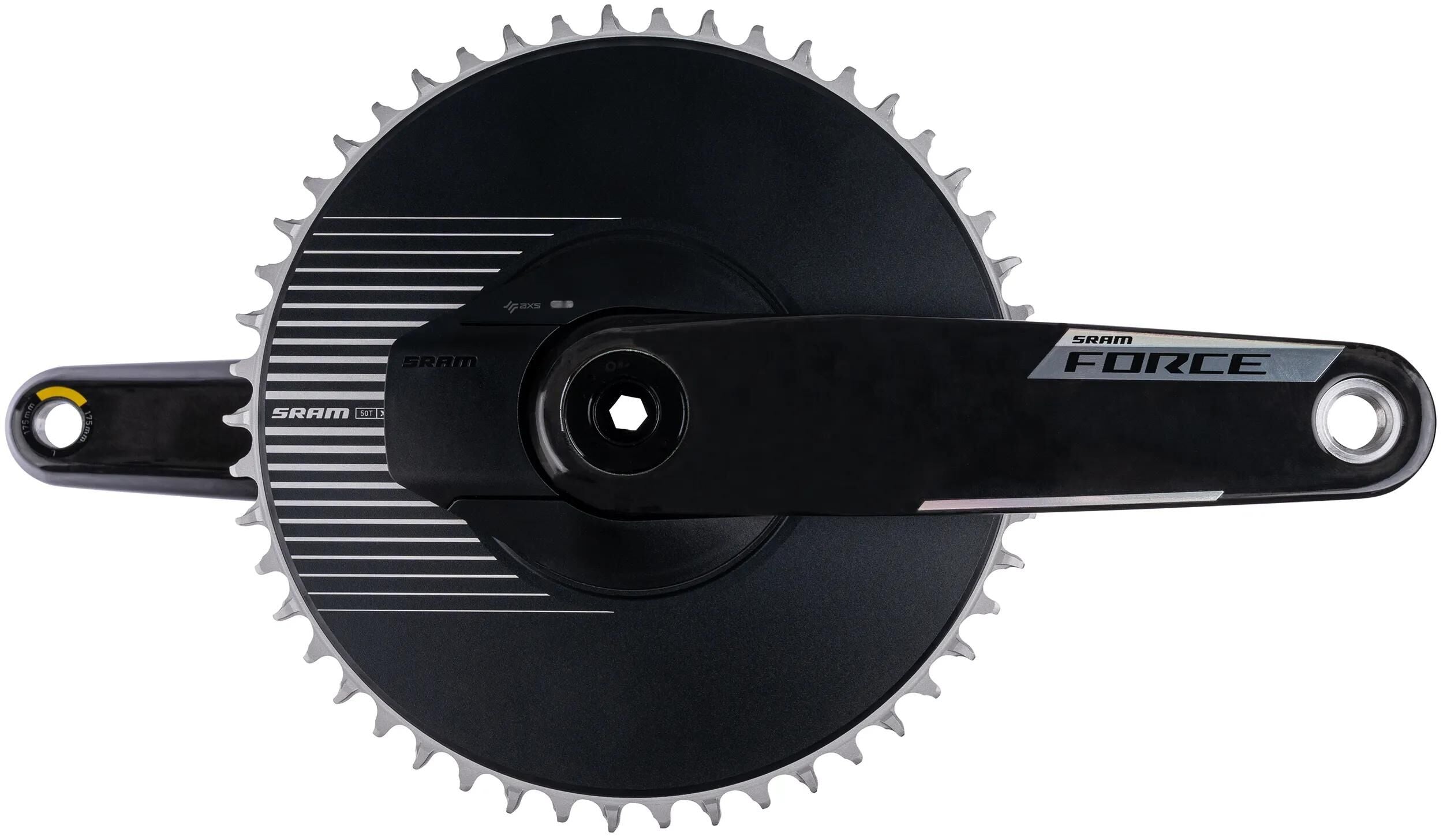 Sram kettenradgarnitur force 1 axs e1 krg pm force aero e1 50z 175mm dub