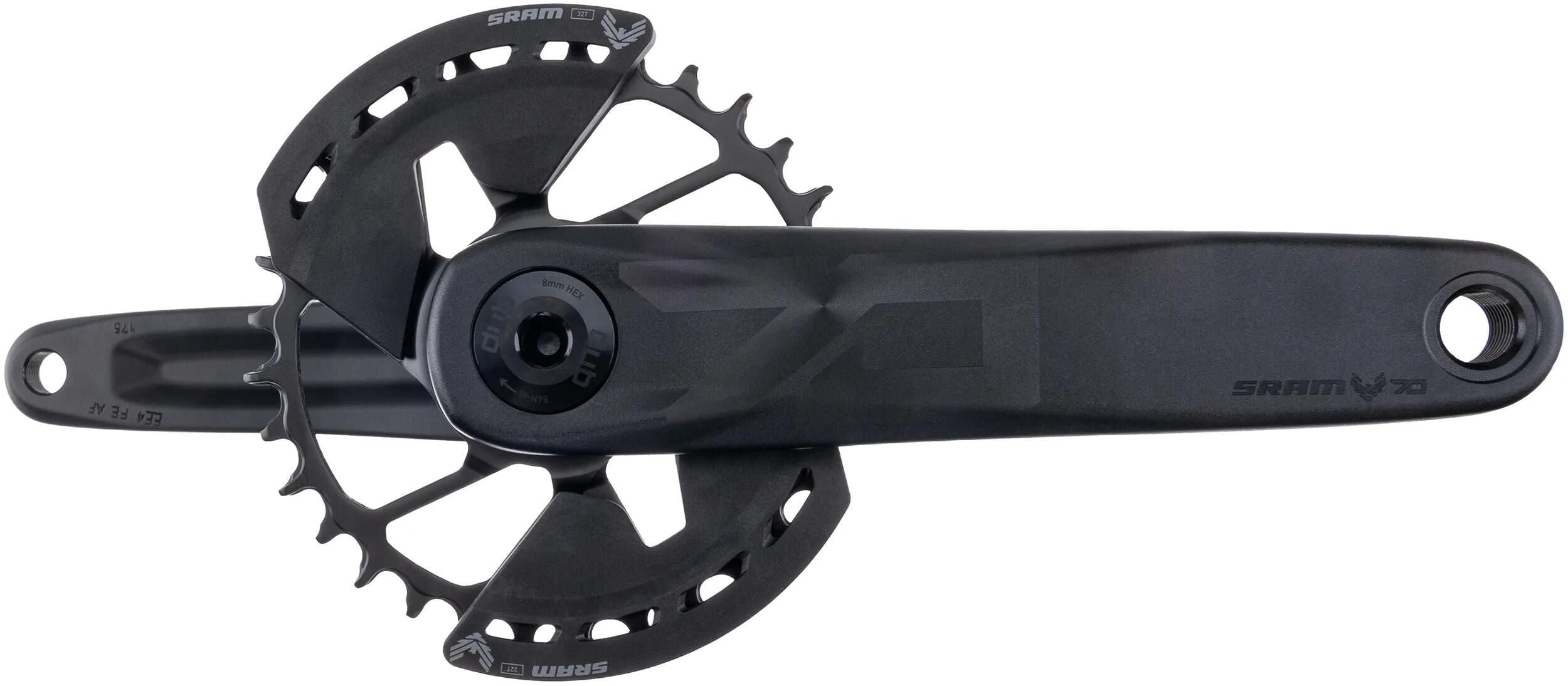 Sram kettenradgarnitur eagle 70 transmission krg 70 eagle tt dub 175mm 32 inch steel black