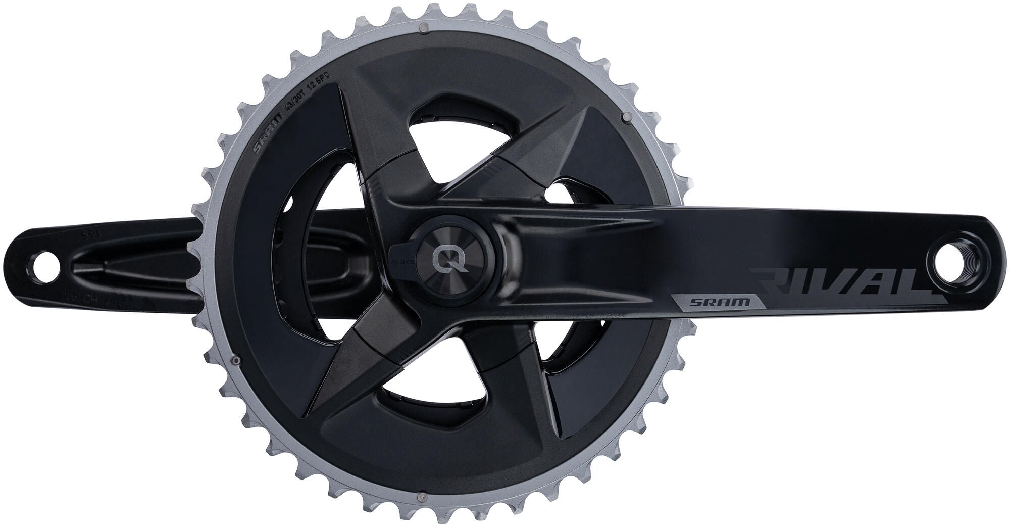 Sram crankstel rival axs crankset pow.meter rival axs 30 43t 165mm