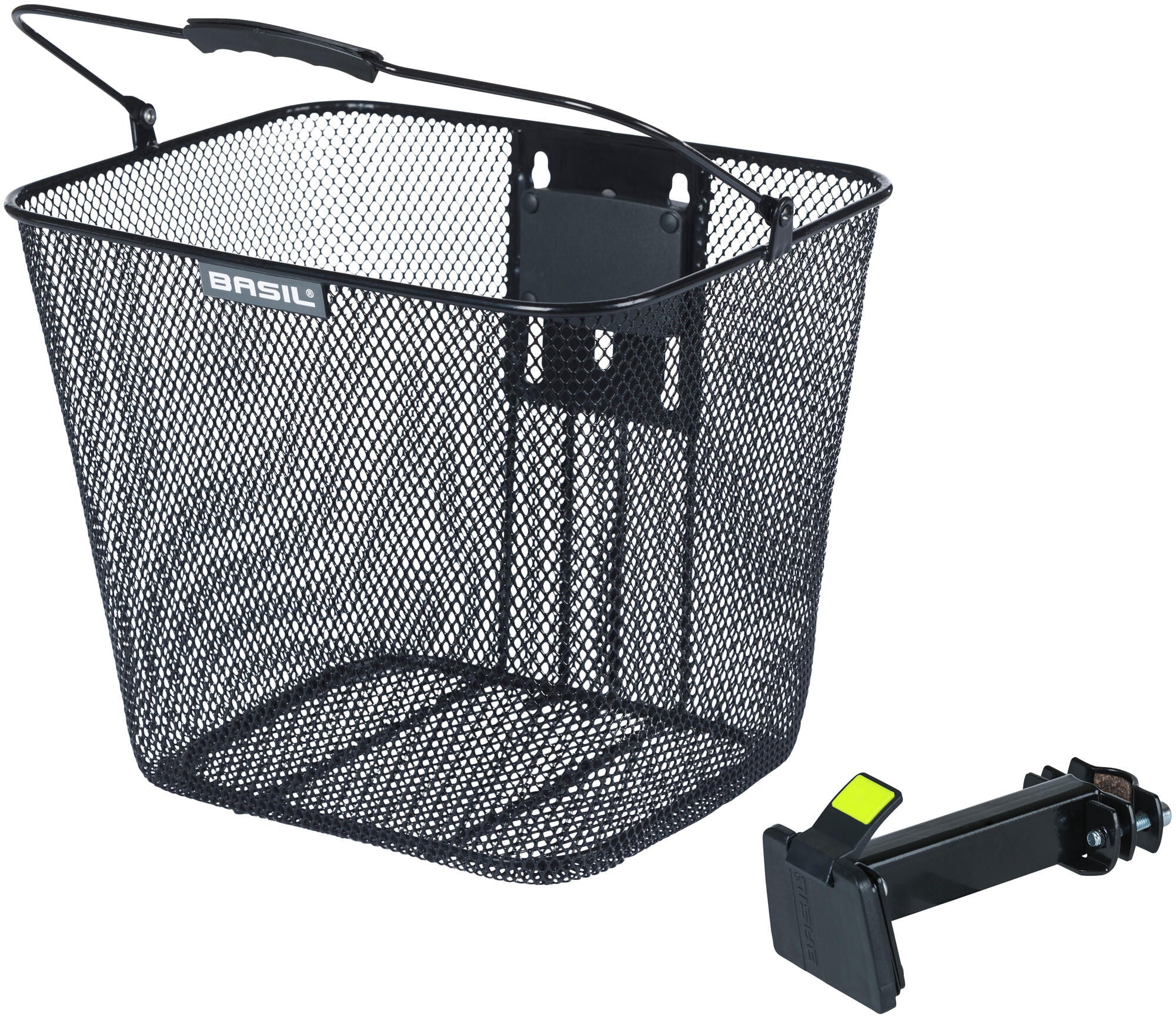 Basil fietsmand bilbaobaseasy 26 x 22 x 27 cm - zwart