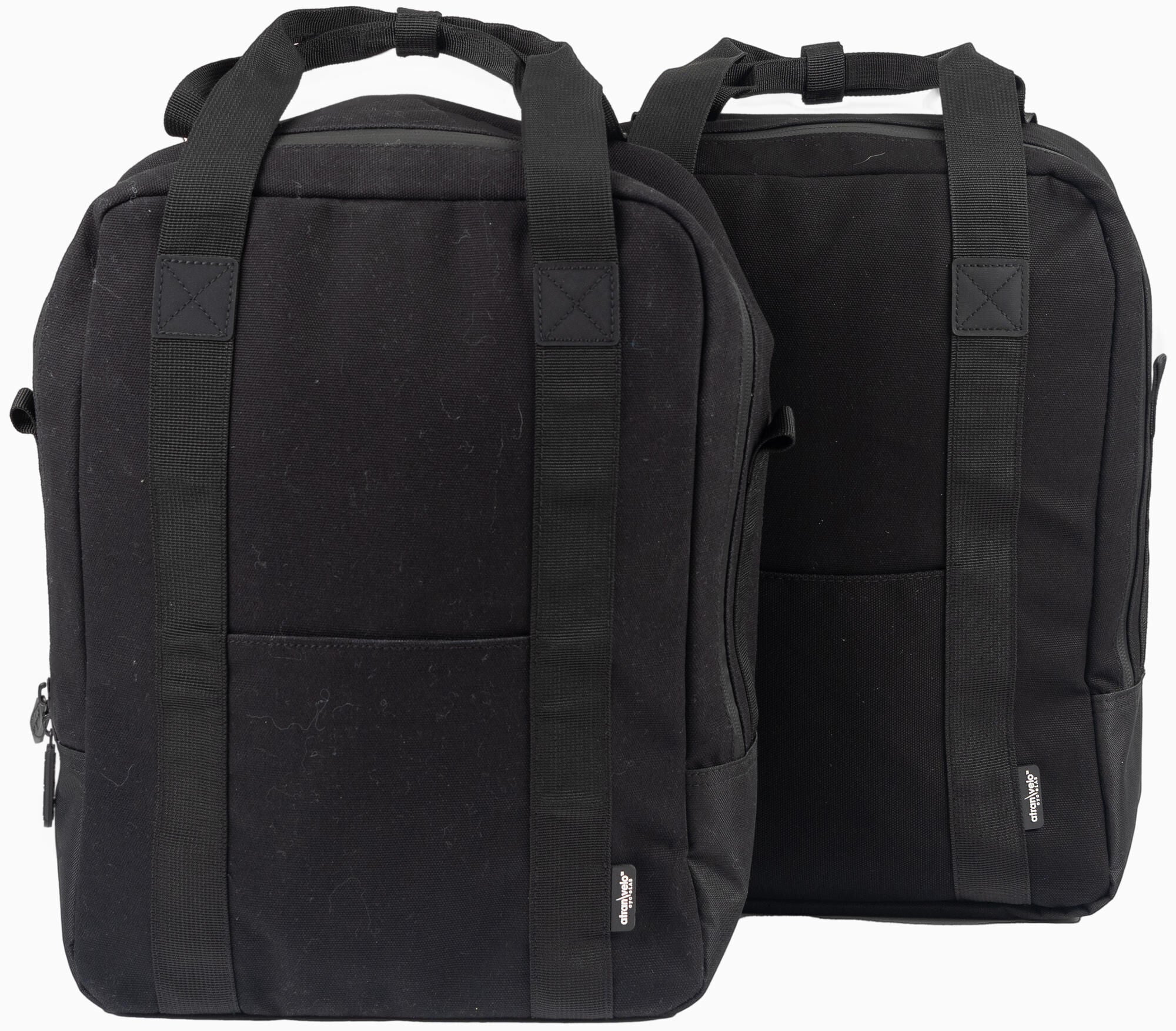 Atranvelo pakaftas metro side single bag at.velo metro side avs black