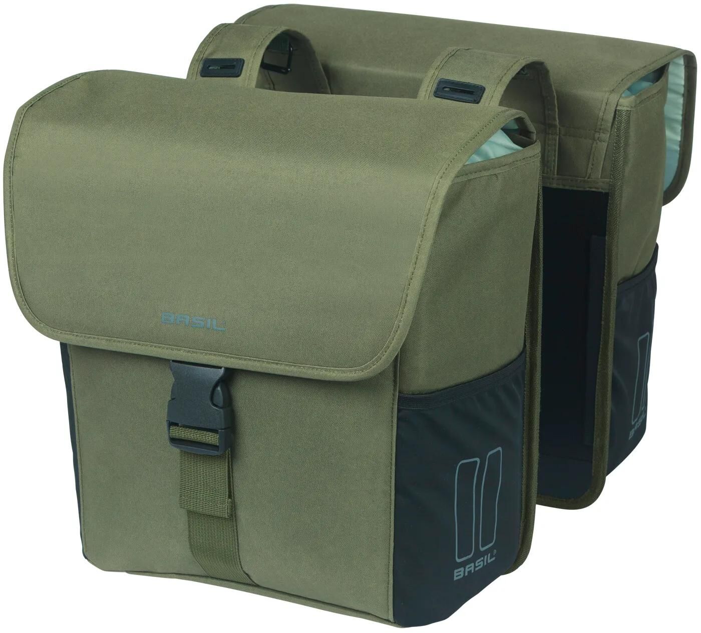 Basilicum tas go dubbel | donkergroen 32l