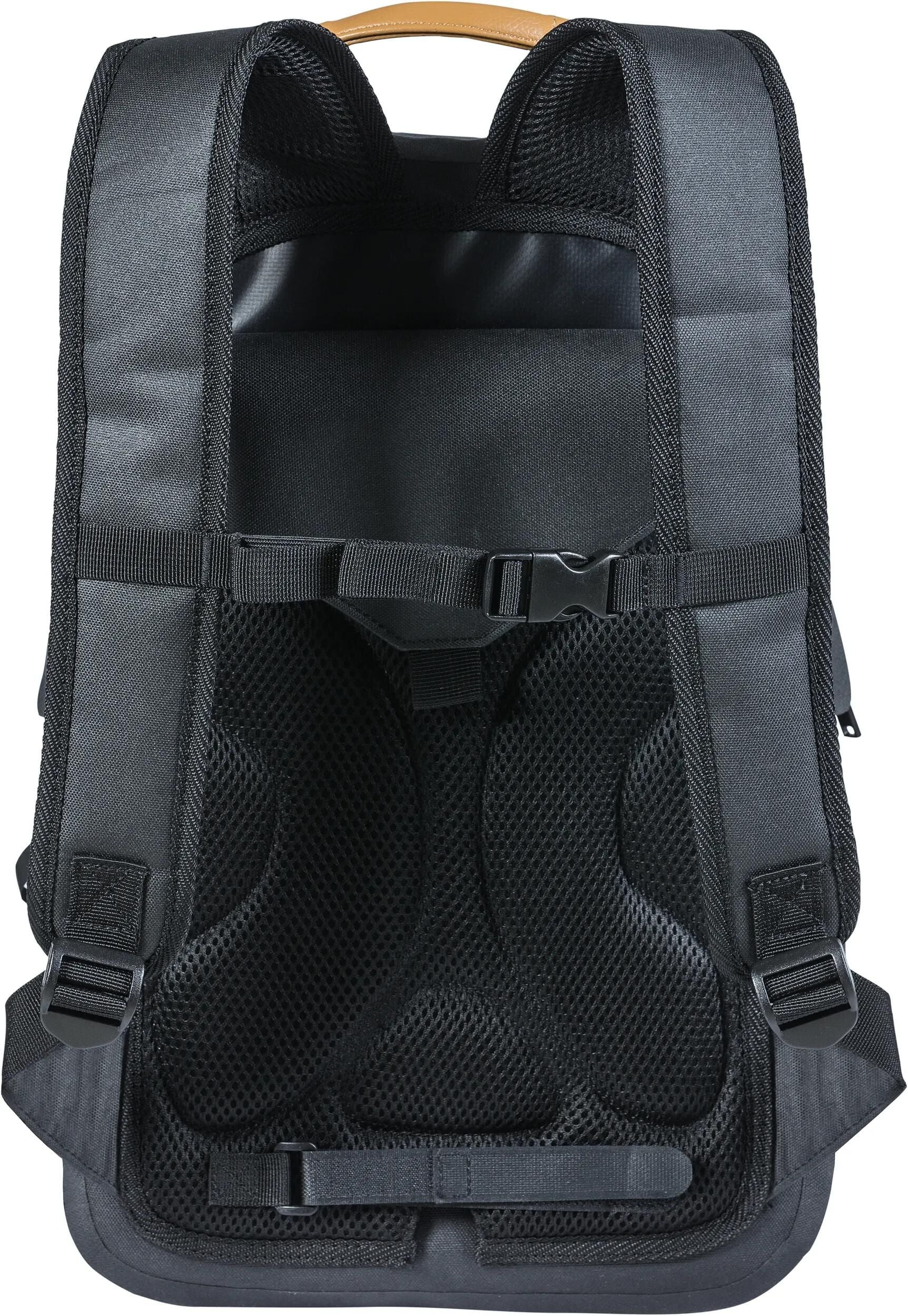 Basil Urban Dry Backpack - waterdichte fietsrugzak - grijs