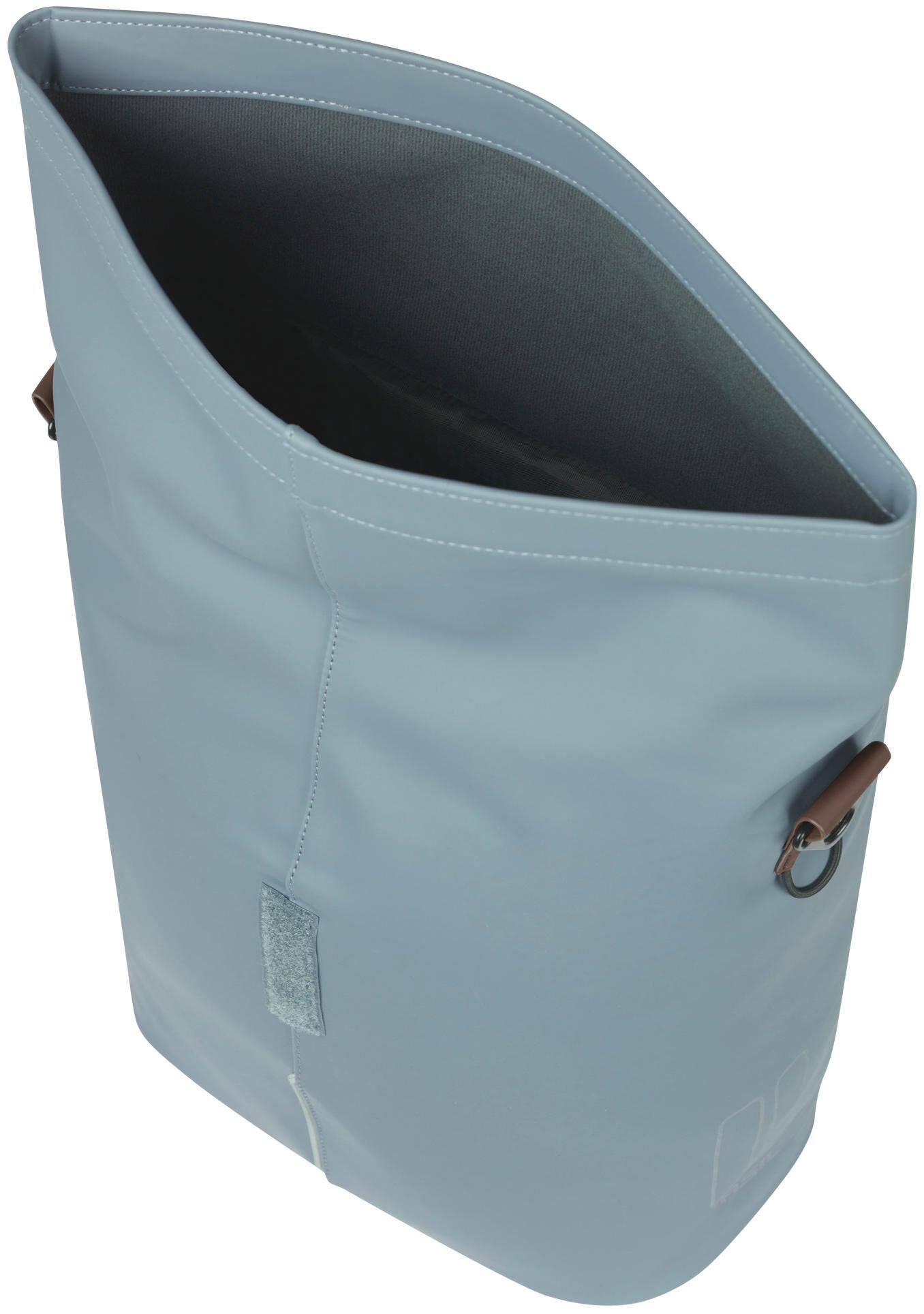 Basil fietsshopper city mik noppen 14-16 liter 11 x 29 x 36 cm - grafietblauw