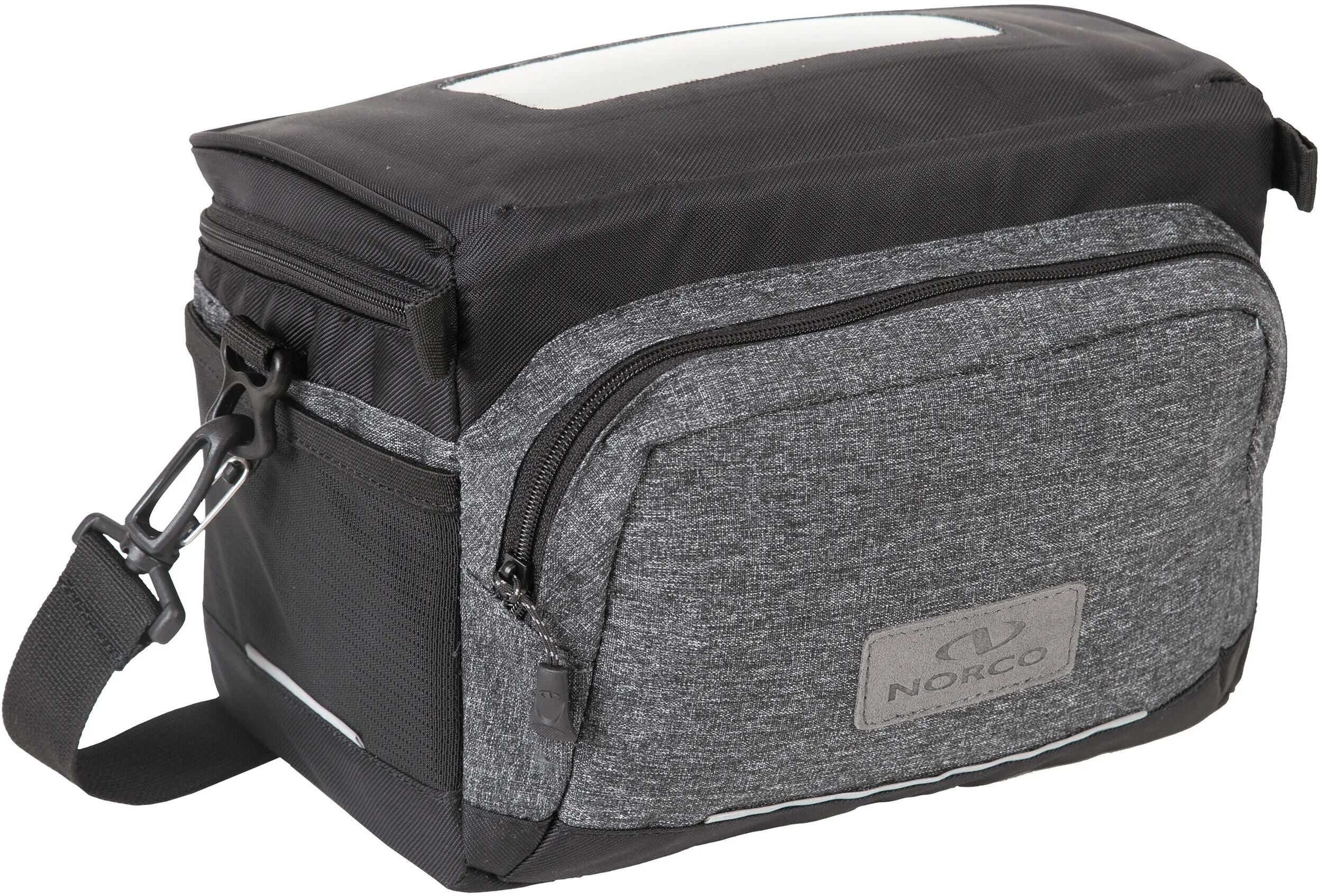 Norco lenkertasche durley handlebar bag durley grey black