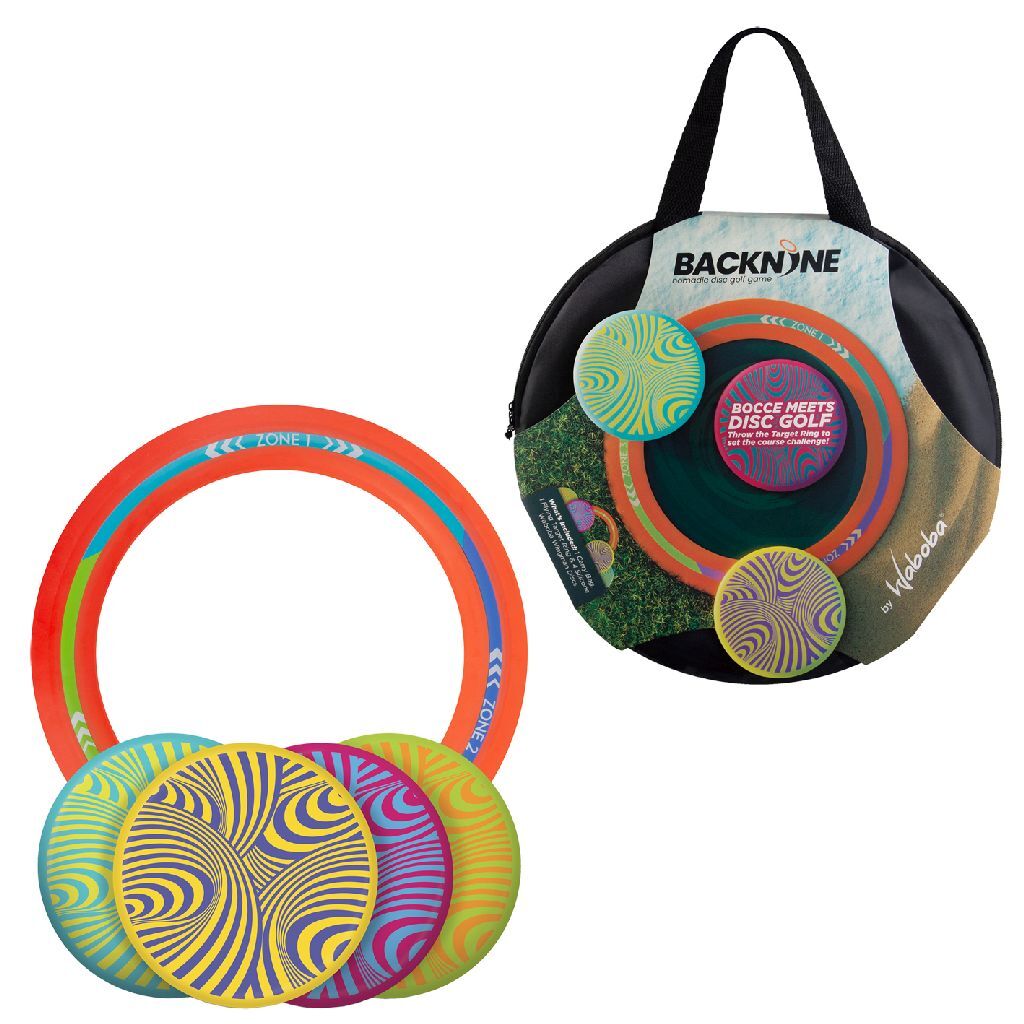 Waboba backnine frisbeeset, 5dlg.