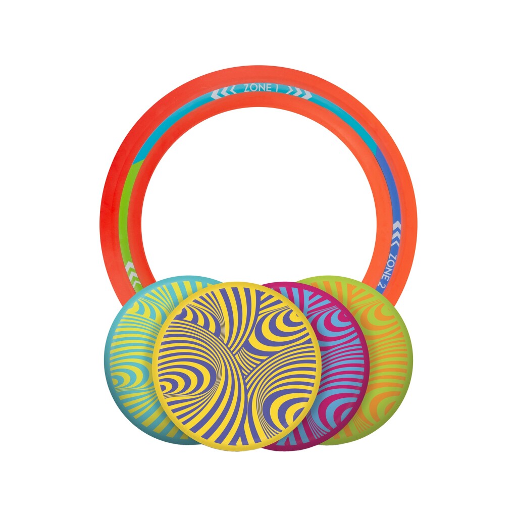Waboba backnine frisbeeset, 5dlg.