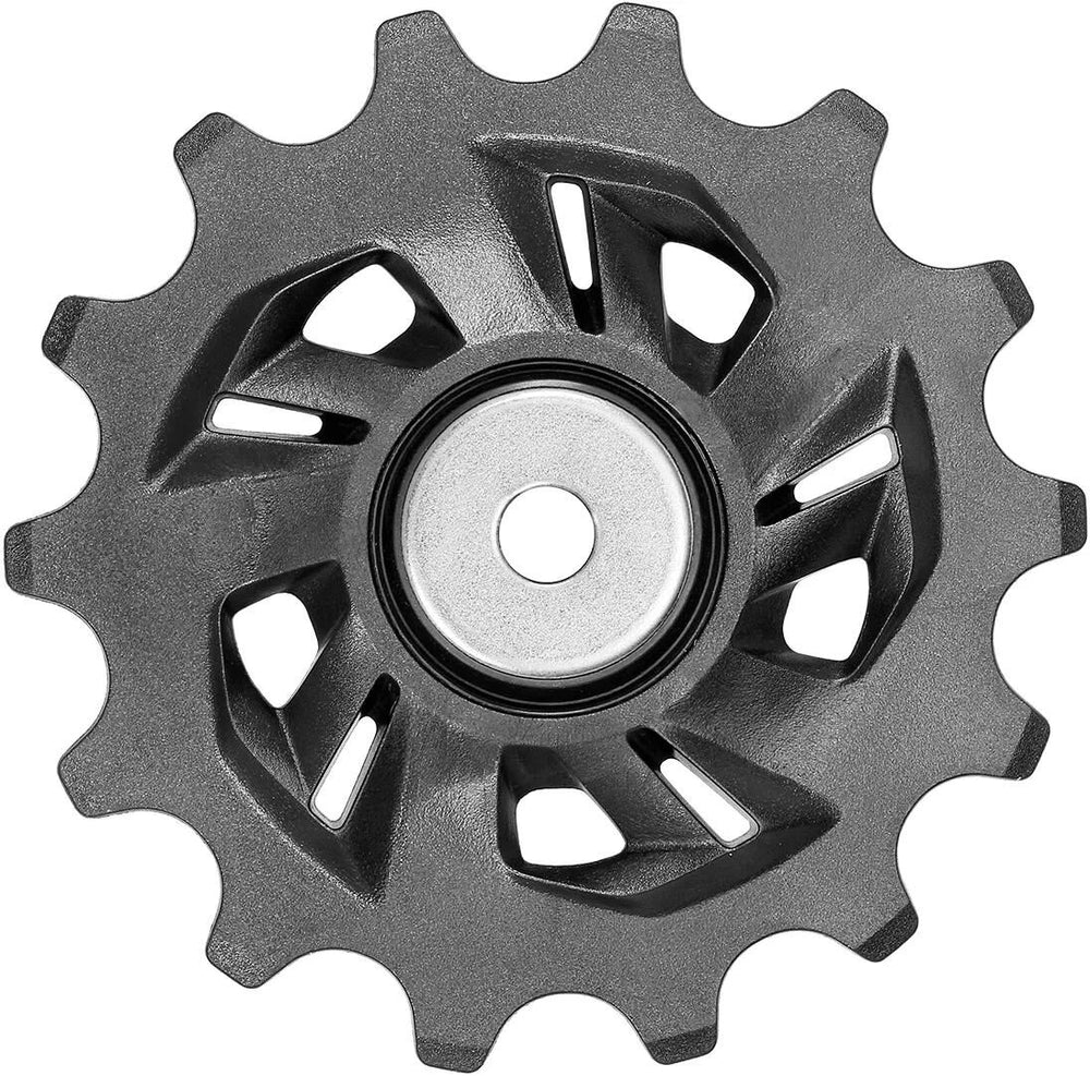 Sunrace derailleurwiel 14t kunststof zwart