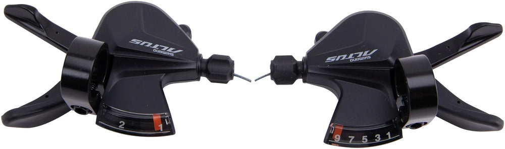 Shimano daumenschalthebel altus sl-m2010 shim.shifter altus slm2010 2 9sp pair bl.