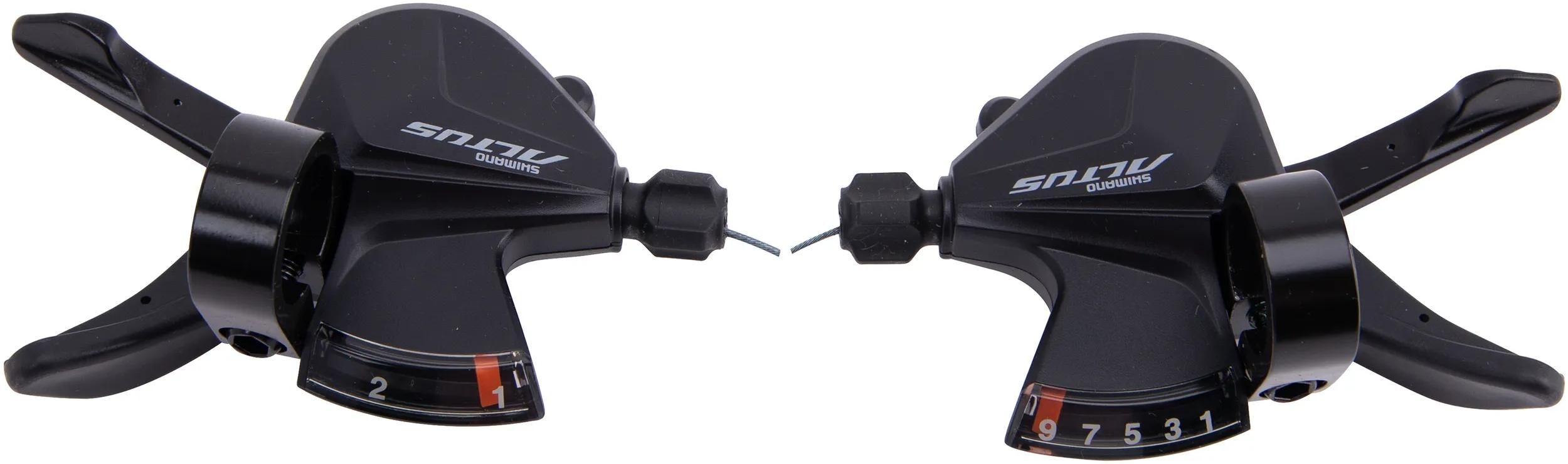 Shimano daumenschalthebel altus sl-m2010 shim.shifter altus slm2010 2 9sp pair bl.