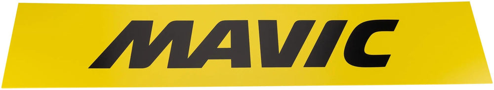 Mavic schild shield horizontal yellow